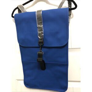 RAINS Backpack Rucksack Waterproof Blue Wave W3 NEW